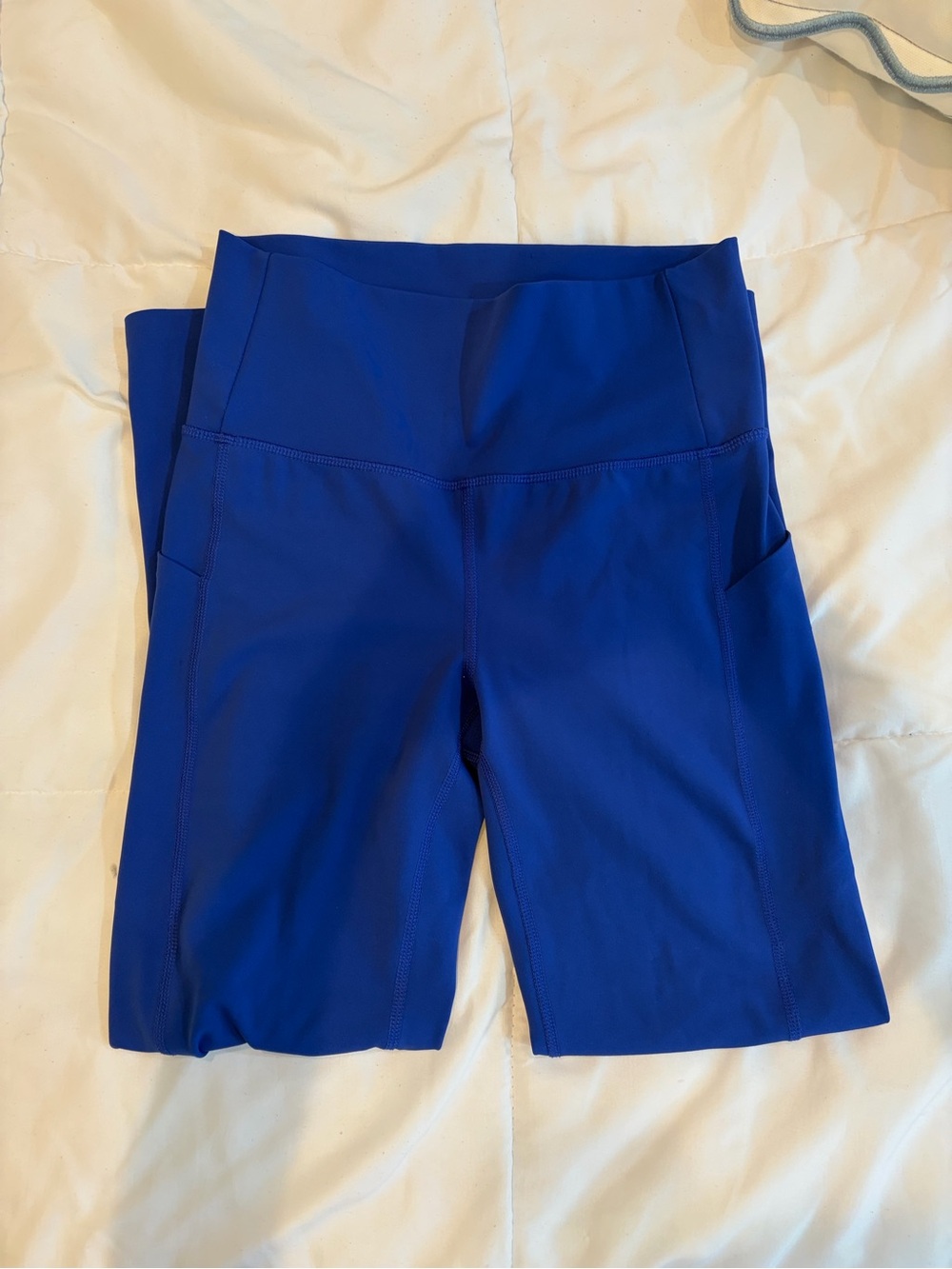 Mono B Royal Blue High-Rise Leggings